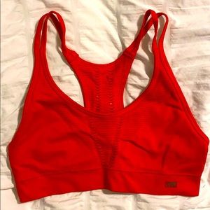 Bright Red Sports Bra